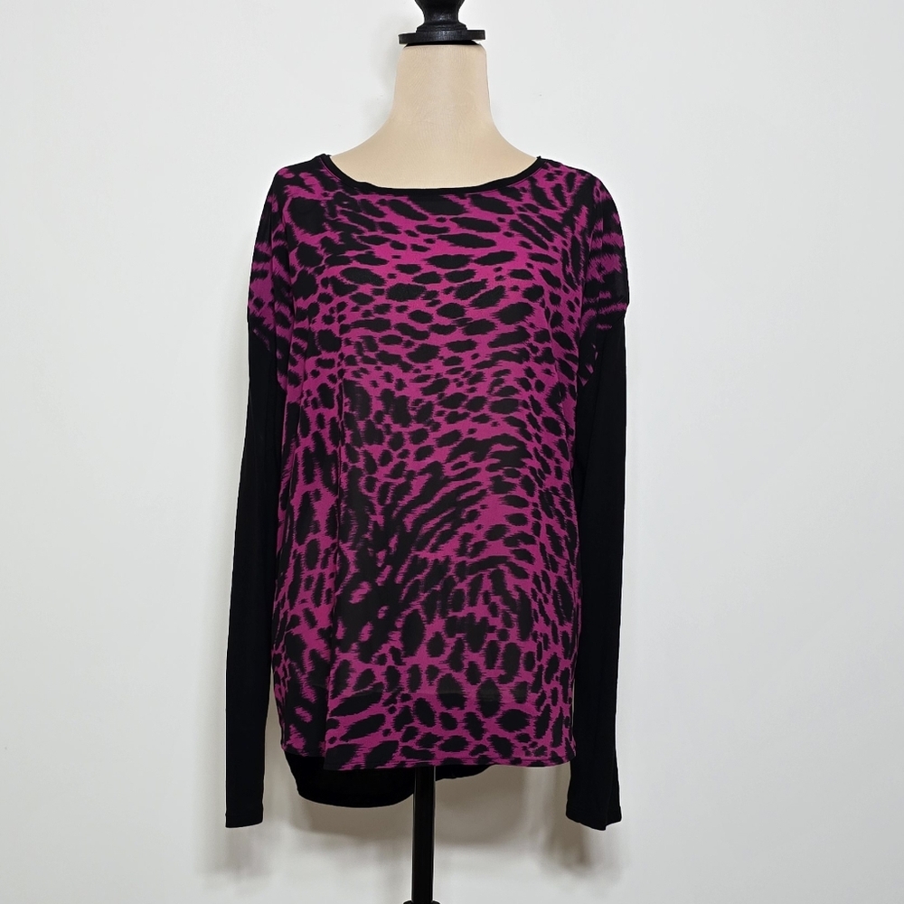 MICHAEL Michael Kors Cheetah Print Top